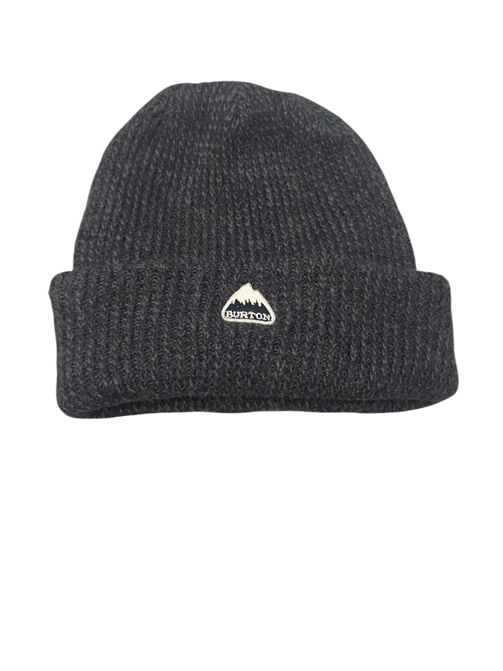 Burton Dark Charcoal Ribbed Cuff Beanie
